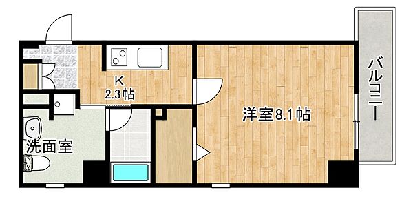 Ｆｉｅｌ神戸本山 306｜兵庫県神戸市東灘区田中町2丁目(賃貸マンション1K・3階・29.53㎡)の写真 その2