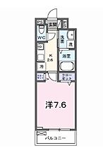 ルポ舞子弐番館 102 ｜ 兵庫県神戸市垂水区舞子台5丁目（賃貸アパート1K・1階・27.02㎡） その2