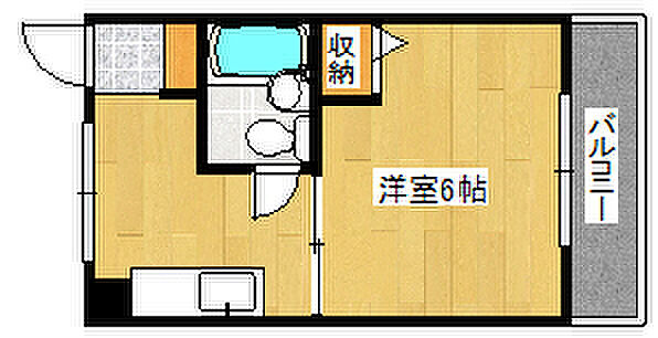 シンプルライフ六甲 304｜兵庫県神戸市灘区友田町3丁目(賃貸マンション1K・3階・20.00㎡)の写真 その2