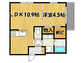 ラ　コンフィアンス明石 205 ｜ 兵庫県明石市田町1丁目（賃貸アパート1LDK・2階・38.21㎡） その2