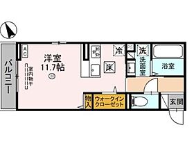 Ｄ－ＰＬＡＣＥ神田町 102 ｜ 兵庫県姫路市神田町4丁目（賃貸アパート1R・1階・33.54㎡） その2