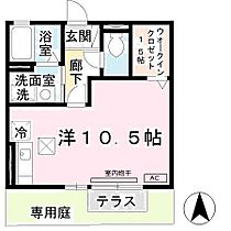 エクセルハイム 101 ｜ 兵庫県姫路市苫編（賃貸アパート1R・1階・30.30㎡） その2