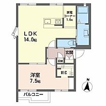 レジデンス友沢 201 ｜ 兵庫県加古川市加古川町友沢（賃貸アパート1LDK・2階・50.78㎡） その2