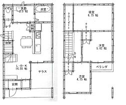 ピアネータ　C C ｜ 兵庫県相生市大石町（賃貸一戸建3LDK・1階・75.36㎡） その2