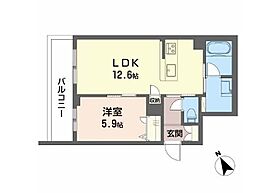 シャーメゾン　ソルテII 301 ｜ 兵庫県姫路市東延末2丁目（賃貸アパート1LDK・3階・43.94㎡） その2