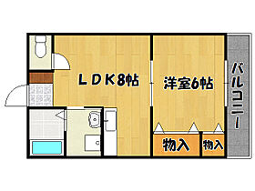 セラーン朝霧 302 ｜ 兵庫県明石市朝霧南町3丁目（賃貸マンション1LDK・3階・37.24㎡） その2