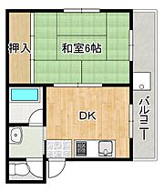 サンパレス21六甲永手 2B ｜ 兵庫県神戸市灘区永手町1丁目（賃貸マンション1DK・2階・32.00㎡） その2