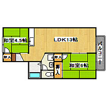 フジハイツ 205 ｜ 兵庫県明石市大久保町大窪（賃貸アパート2LDK・2階・50.09㎡） その2