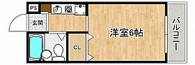 兵庫県神戸市東灘区御影中町1丁目（賃貸マンション1K・2階・18.00㎡） その2