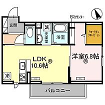 兵庫県姫路市安田1丁目（賃貸アパート1LDK・3階・42.04㎡） その2