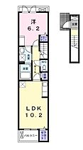 兵庫県姫路市飯田（賃貸アパート1LDK・2階・43.79㎡） その2