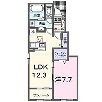 兵庫県たつの市龍野町富永（賃貸アパート1LDK・1階・50.14㎡） その2