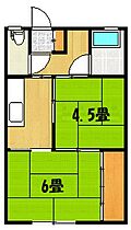 兵庫県加古川市尾上町養田（賃貸アパート2K・2階・35.00㎡） その2