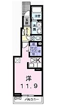 兵庫県姫路市白浜町宇佐崎北1丁目（賃貸アパート1R・1階・32.94㎡） その2