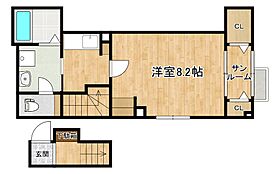 兵庫県神戸市東灘区魚崎北町3丁目（賃貸アパート1K・2階・36.14㎡） その2