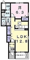 兵庫県神戸市西区伊川谷町有瀬（賃貸アパート1LDK・1階・46.49㎡） その2