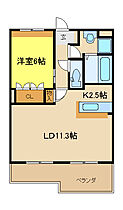 兵庫県姫路市東延末（賃貸アパート1LDK・2階・45.36㎡） その2