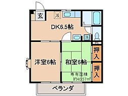 間取図画像 2DK
