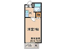 京都府京都市伏見区京町5（賃貸マンション1K・3階・16.74㎡） その2