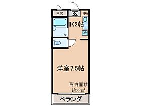 京都府城陽市寺田袋尻（賃貸マンション1K・5階・21.70㎡） その2