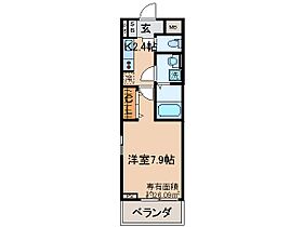 京都府京都市山科区大宅沢町（賃貸アパート1K・3階・26.09㎡） その2