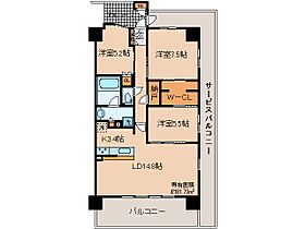 京都府宇治市六地蔵奈良町（賃貸マンション3LDK・20階・81.73㎡） その2