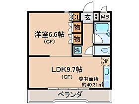 京都府京都市山科区大宅神納町（賃貸マンション1LDK・4階・40.31㎡） その2