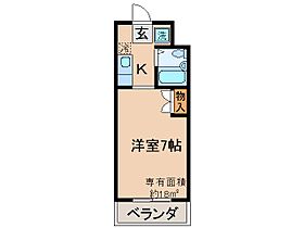 京都府宇治市小倉町西山（賃貸マンション1K・1階・18.00㎡） その2