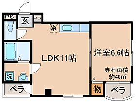 京都府京都市伏見区深草大亀谷大山町（賃貸マンション1LDK・3階・41.00㎡） その2