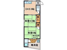 間取図画像 2DK