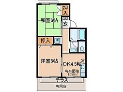 間取図画像 2DK