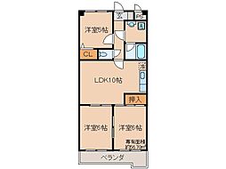 エトワールヤマダ 3LDKの間取図画像