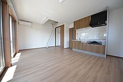 JR中央線 武蔵境駅 徒歩18分の賃貸アパート 2階1LDKのリビング/ダイニング