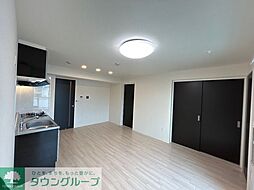 JR青梅線 西立川駅 徒歩6分の賃貸アパート 2階2LDKのリビング/ダイニング