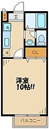 間取図画像 1K
