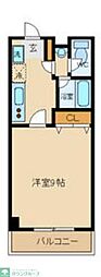 ラ・コンフォルテ府中 1Kの間取図画像