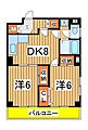 穂高第13ブラザーズ北柏1階6.5万円