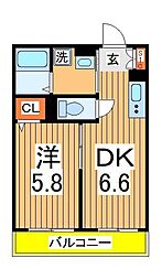 間取図画像 1DK