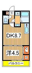 間取図画像 1DK