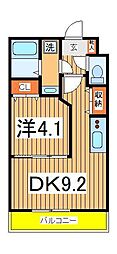 間取図画像 1DK