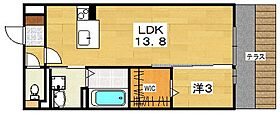 シャルマンコート楠葉  ｜ 大阪府枚方市北船橋町16（賃貸アパート1LDK・1階・41.50㎡） その2