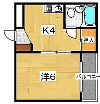 リバーサイド橋本  ｜ 京都府八幡市橋本北ノ町（賃貸マンション1K・2階・22.00㎡） その2