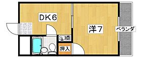 川原ビル  ｜ 大阪府枚方市川原町（賃貸マンション1DK・4階・24.00㎡） その2