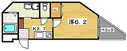 アンリシール3 1Kの間取図画像