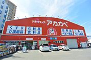 ドラッグストアアカカベ出口店（489m）