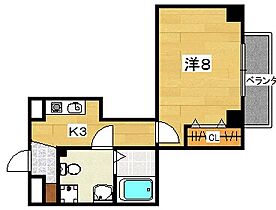 津田西TNビル  ｜ 大阪府枚方市津田西町１丁目26-15（賃貸マンション1K・4階・24.71㎡） その2