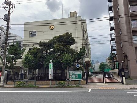 深川一中（150m）