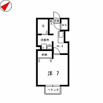 グランバトーII  ｜ 滋賀県大津市一里山３丁目（賃貸アパート1K・2階・26.41㎡） その2