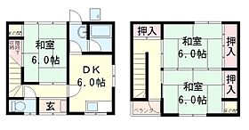 滋賀県大津市中庄２丁目（賃貸一戸建3DK・--・68.04㎡） その2