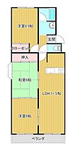 フォレスト石山  ｜ 滋賀県大津市国分１丁目（賃貸マンション3LDK・3階・67.12㎡） その2